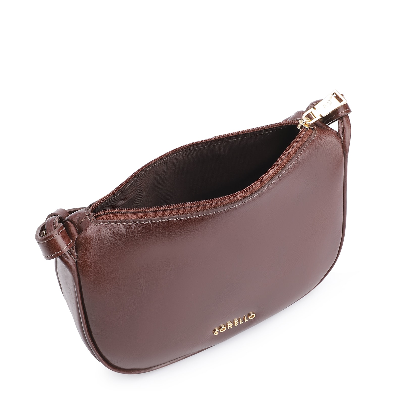 Bolsa Transversal Couro Marrom
