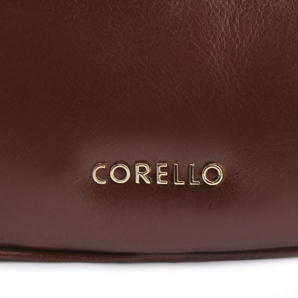 Bolsa Transversal Couro Marrom - imagem 6