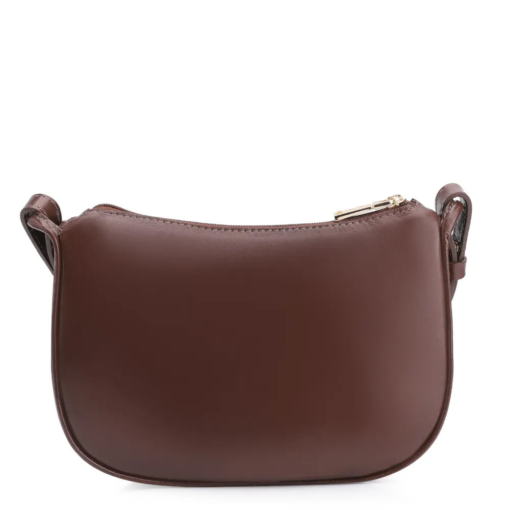 Bolsa Transversal Couro Marrom - imagem 3