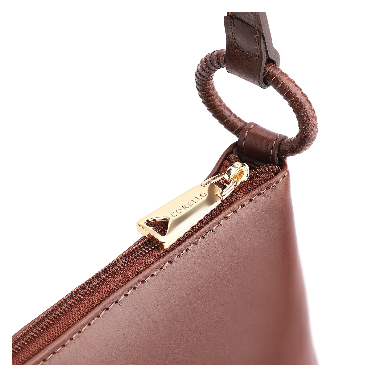 Bolsa Transversal Couro Marrom