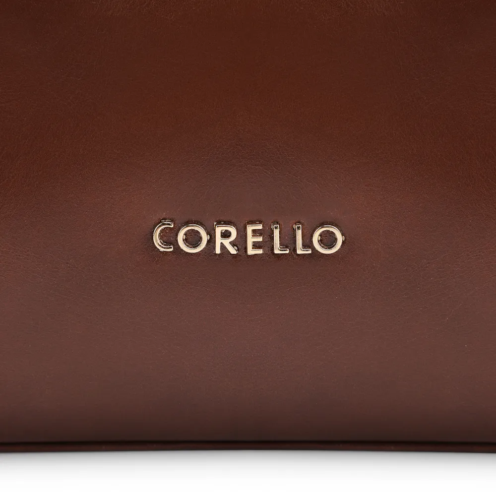 Bolsa Transversal Couro Marrom - imagem 5