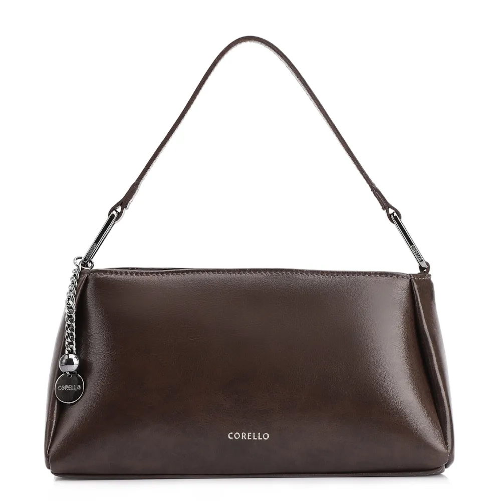 Bolsa Transversal Couro Marrom