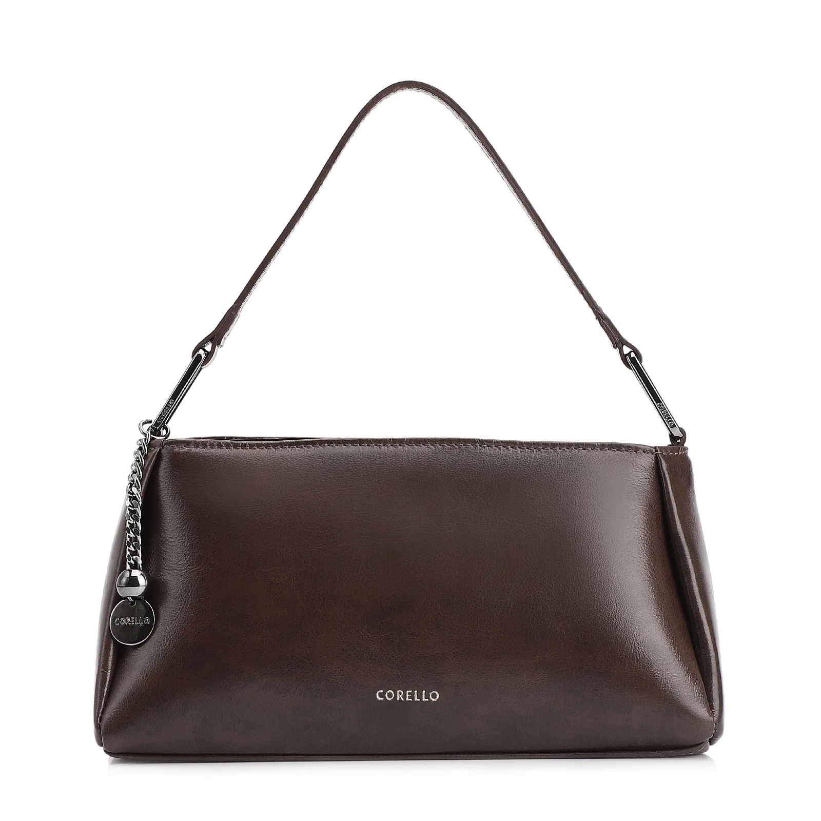Bolsa Transversal Couro Marrom