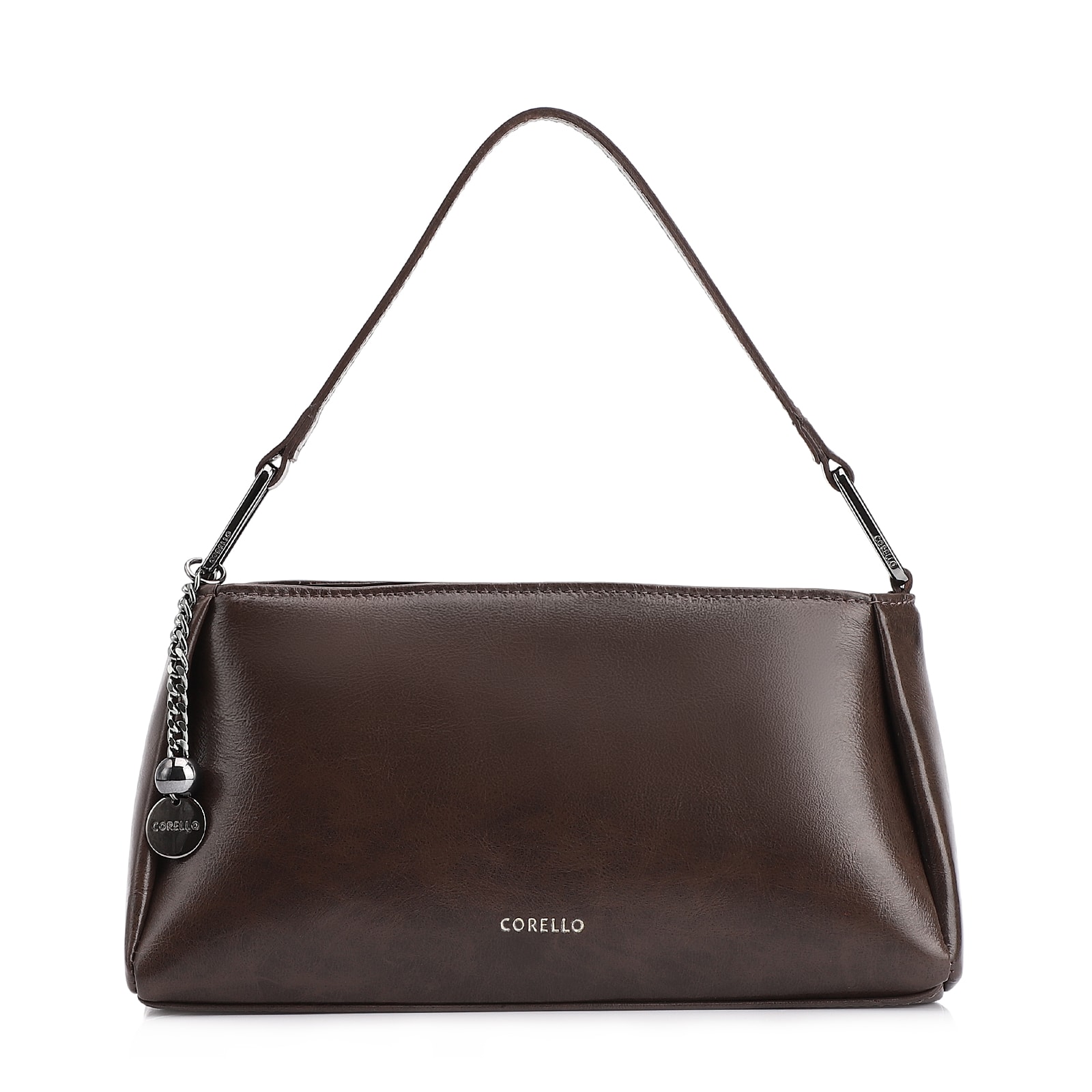 Bolsa Transversal Couro Marrom