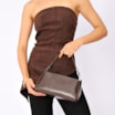 Bolsa Transversal Couro Marrom - imagem 2