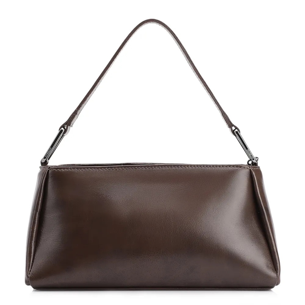 Bolsa Transversal Couro Marrom - imagem 4