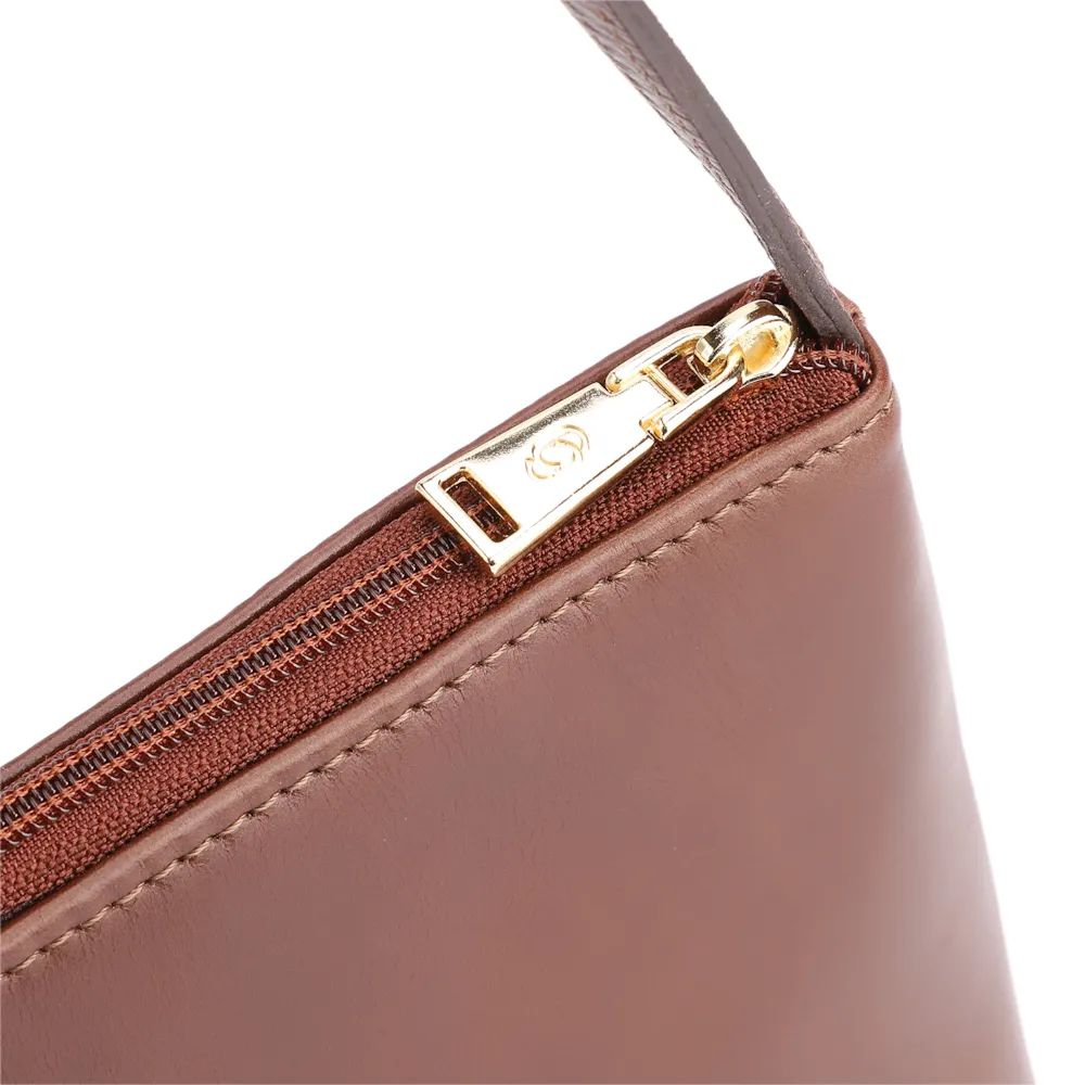 Bolsa Transversal Couro Marrom - imagem 4