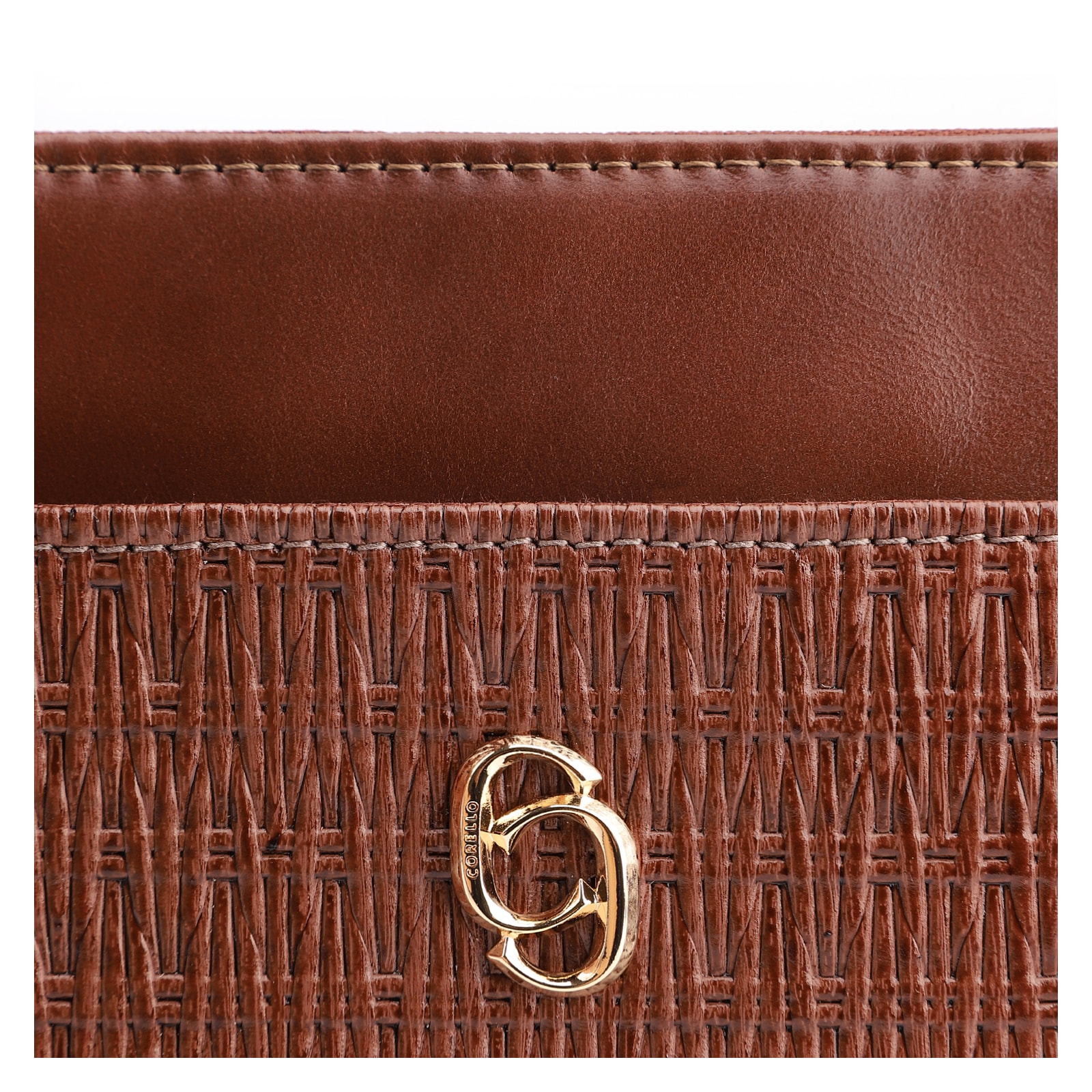 Bolsa Transversal Couro Marrom