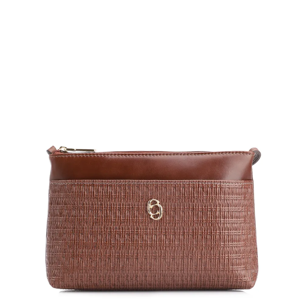 Bolsa Transversal Couro Marrom