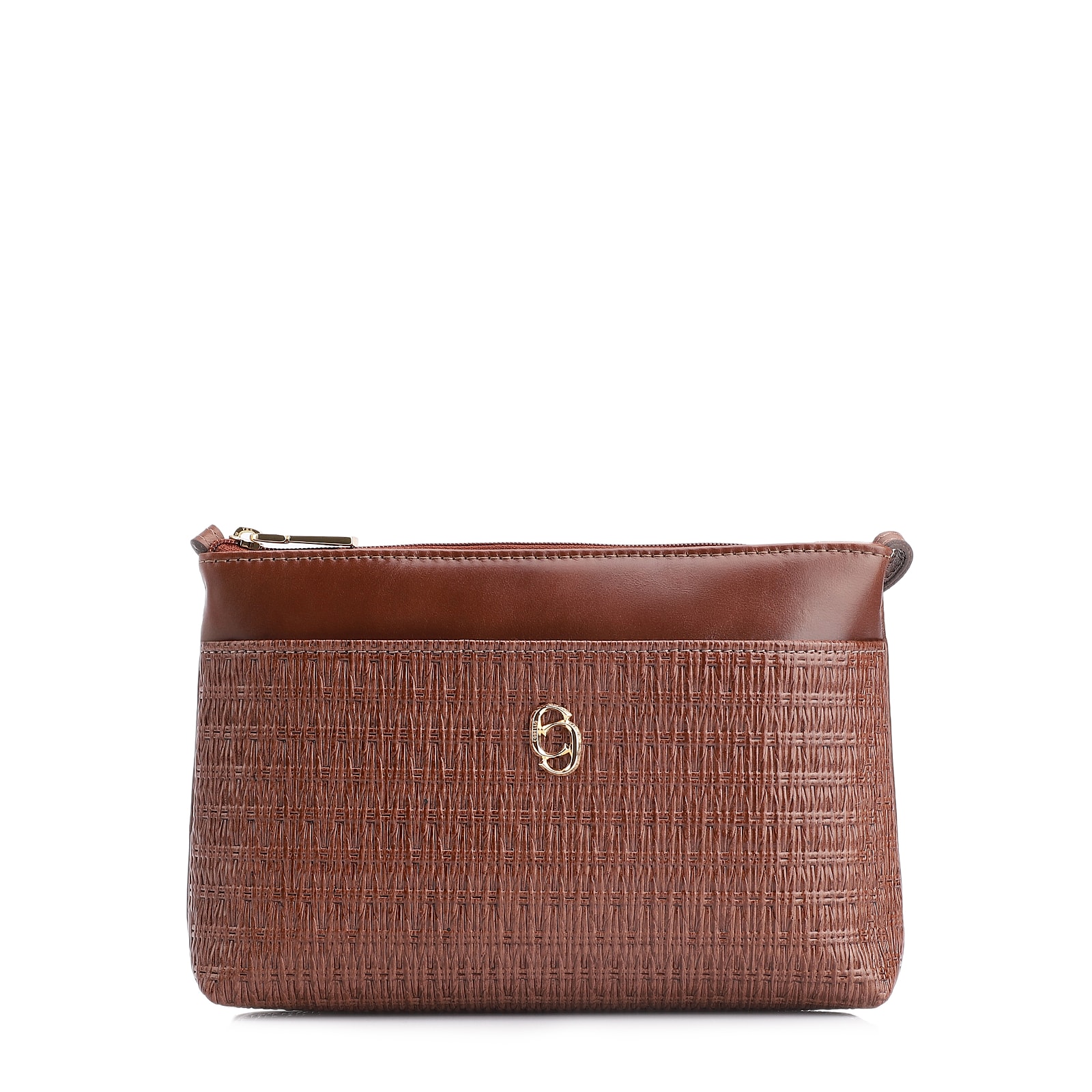 Bolsa Transversal Couro Marrom