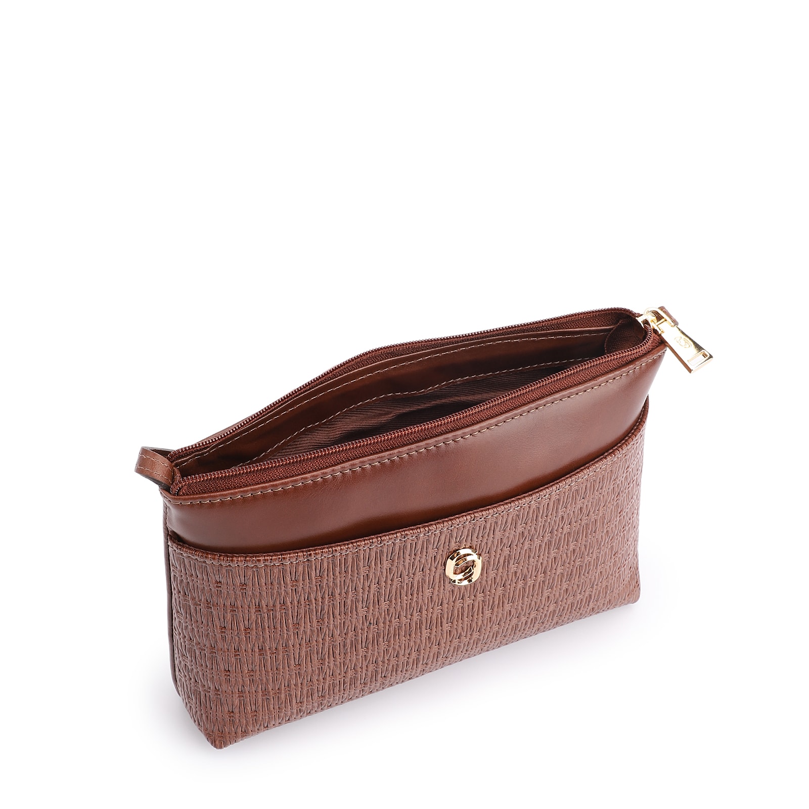 Bolsa Transversal Couro Marrom