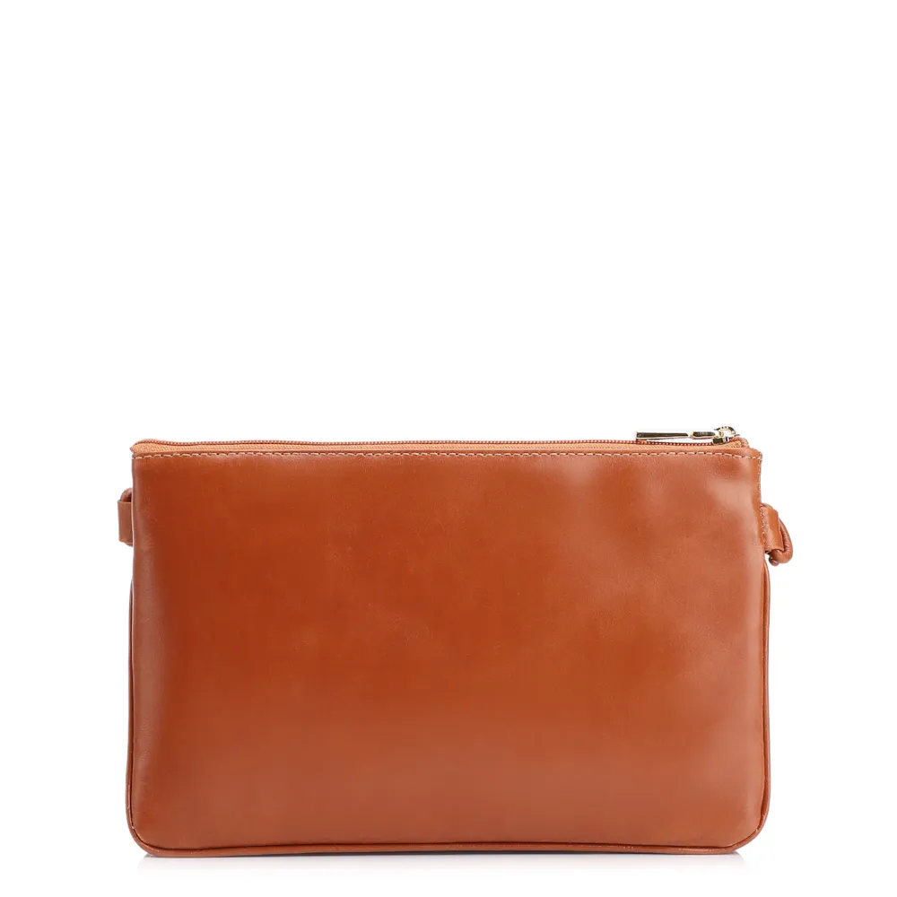 Bolsa Transversal Couro Marrom - imagem 4