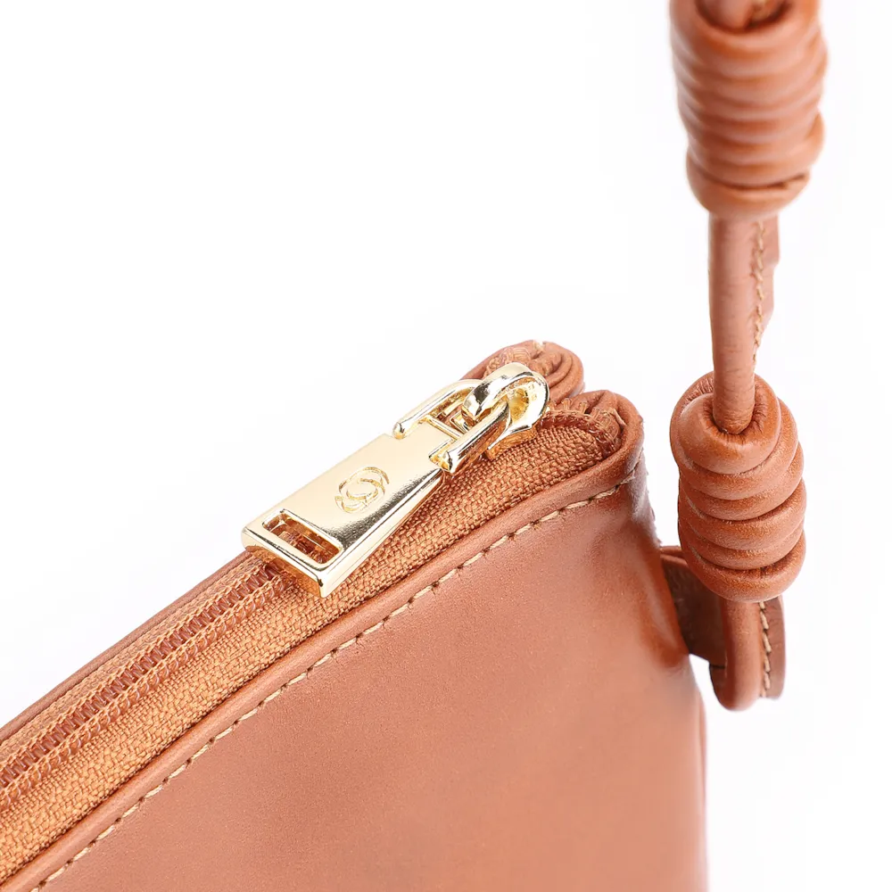 Bolsa Transversal Couro Marrom - imagem 6