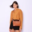 Bolsa Transversal Couro Marrom - imagem 2