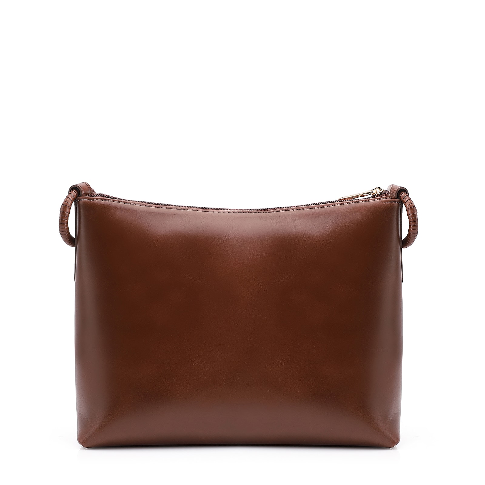 Bolsa Transversal Couro Marrom