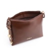  Bolsa Transversal Couro Marrom - imagem 4