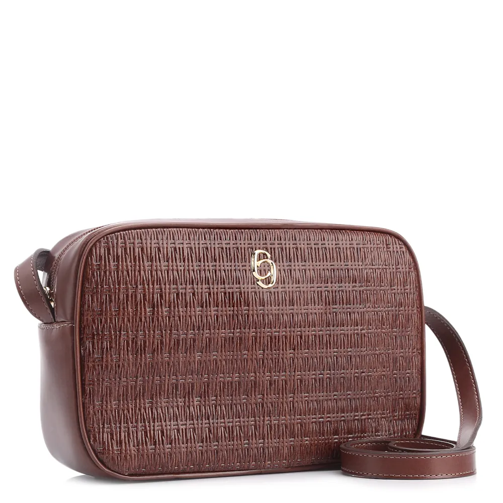 Bolsa Transversal Couro Marrom - imagem 3