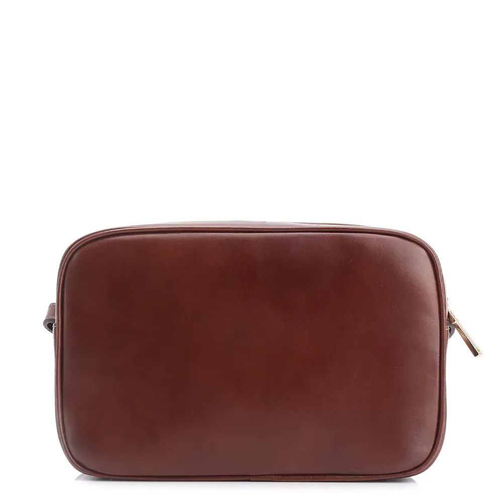 Bolsa Transversal Couro Marrom - imagem 4