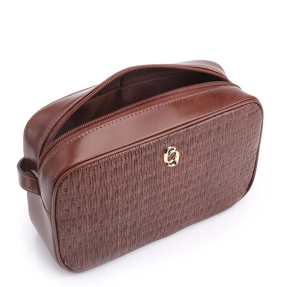 Bolsa Transversal Couro Marrom - imagem 5