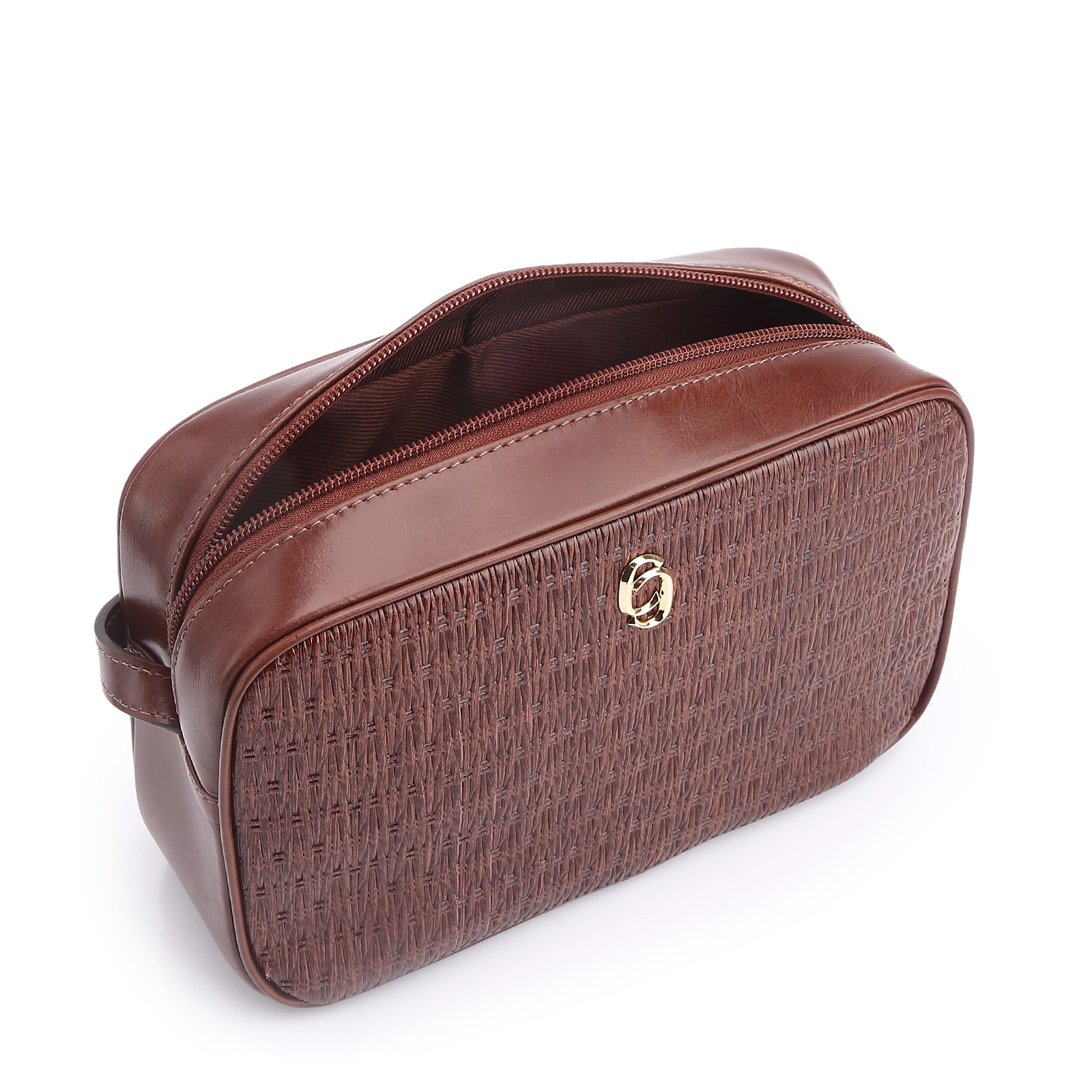 Bolsa Transversal Couro Marrom