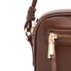 Bolsa Transversal Couro Marrom - imagem 7