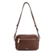 Bolsa Transversal Couro Marrom - imagem 1