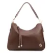 Bolsa Transversal Couro Marrom - imagem 1