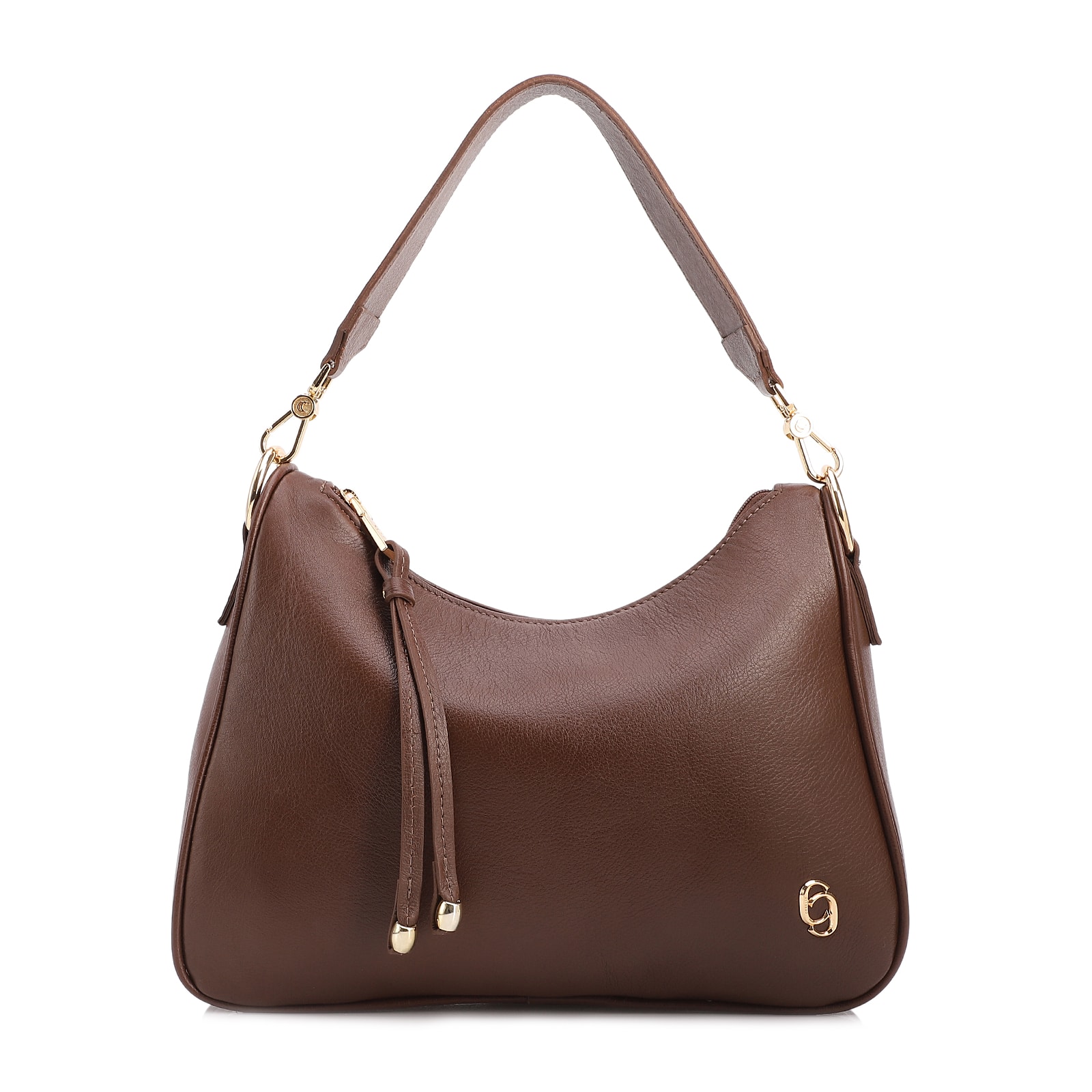 Bolsa Transversal Couro Marrom