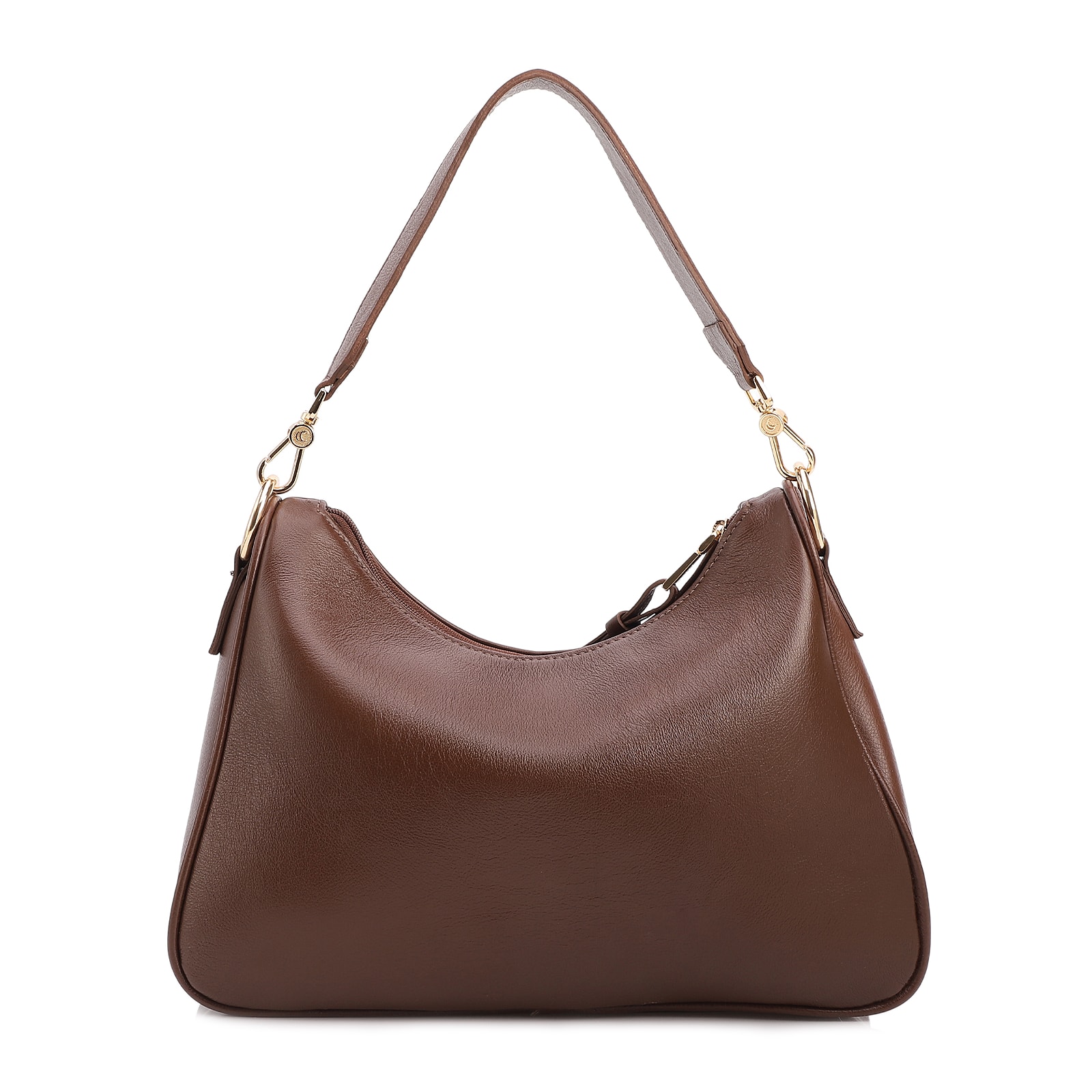 Bolsa Transversal Couro Marrom