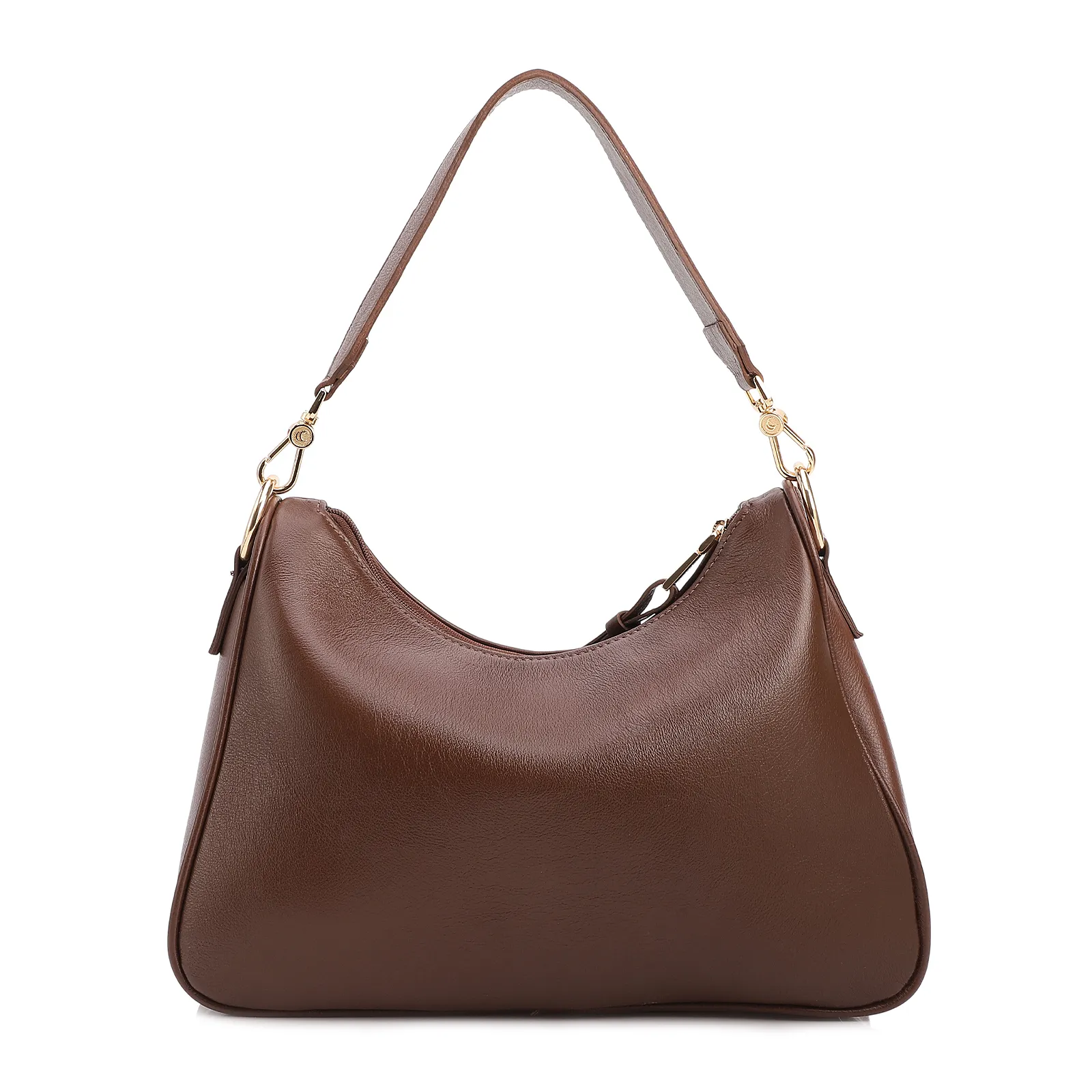 Bolsa Transversal Couro Marrom