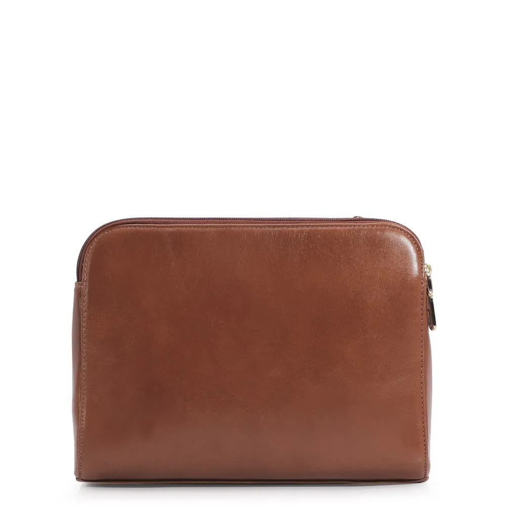 Bolsa Transversal Couro Marrom - imagem 3