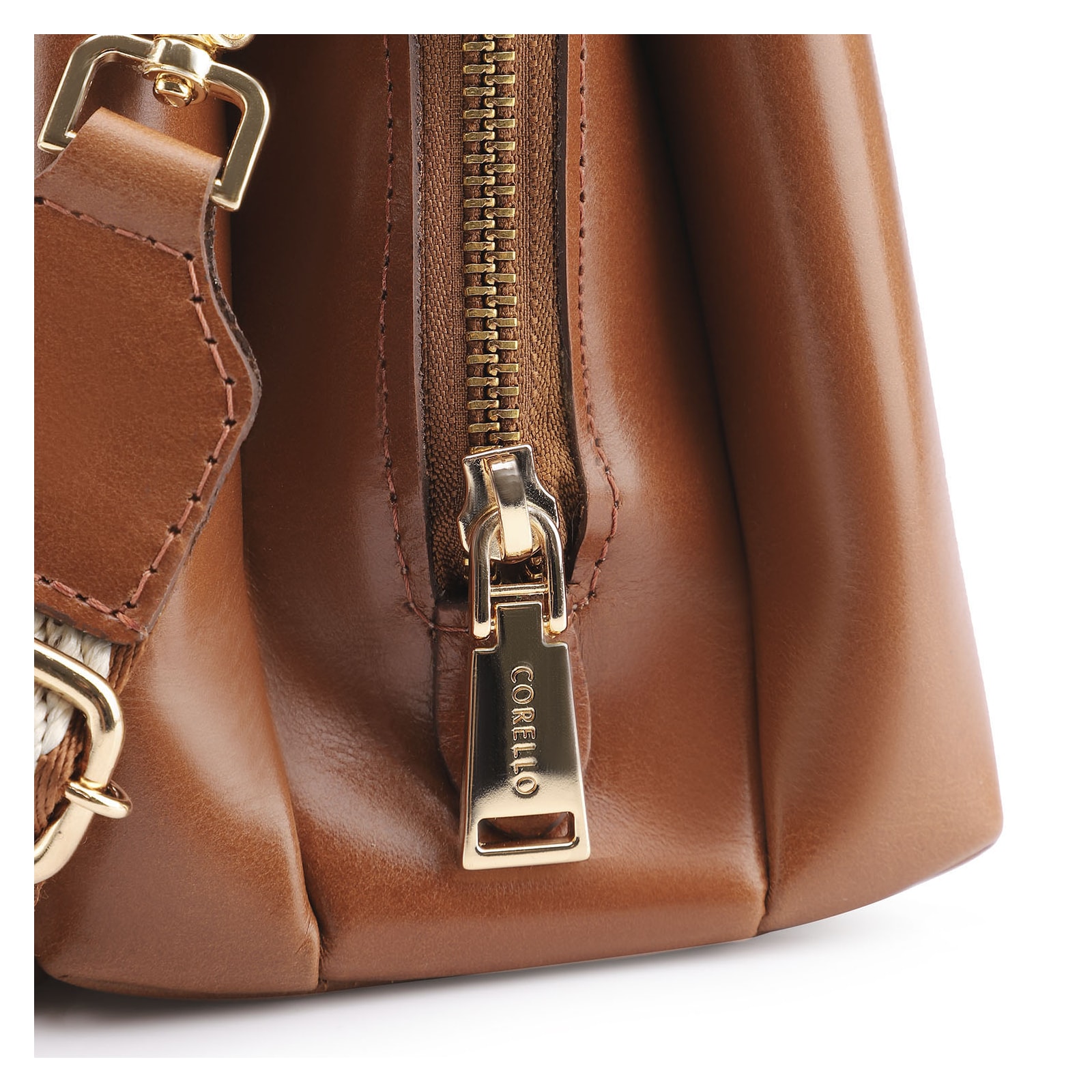 Bolsa Transversal Couro Marrom