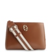 Bolsa Transversal Couro Marrom - imagem 1