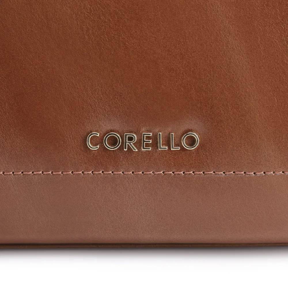 Bolsa Transversal Couro Marrom - imagem 6