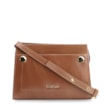 Bolsa Transversal Couro Marrom - imagem 1