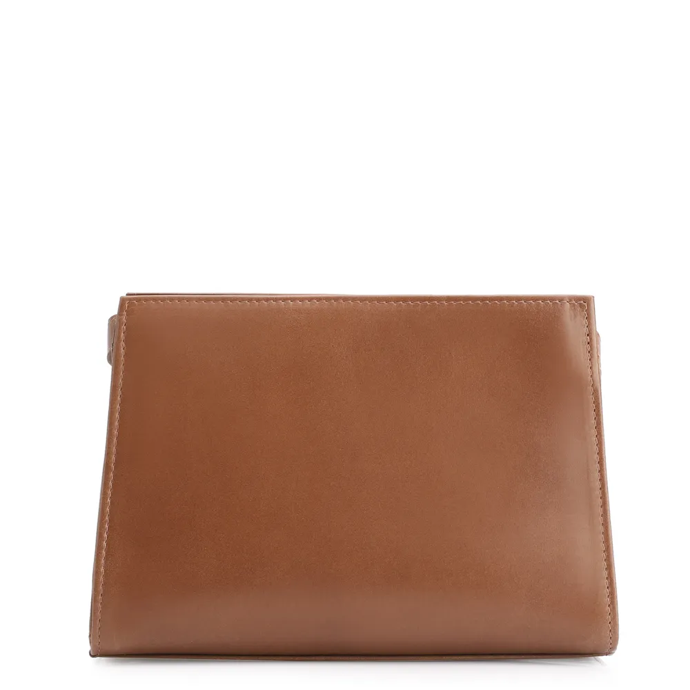 Bolsa Transversal Couro Marrom - imagem 3