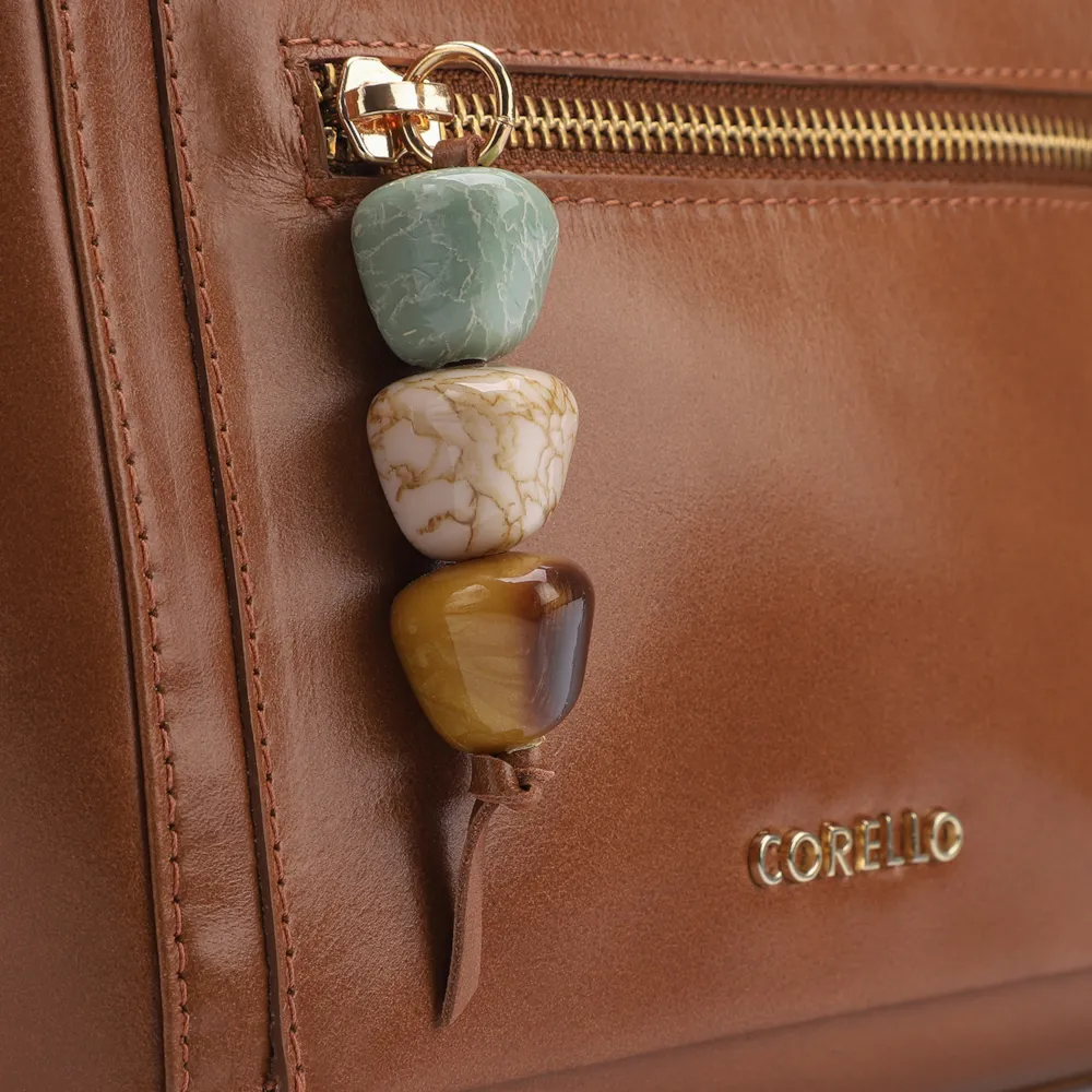 Bolsa Transversal Couro Marrom - imagem 5