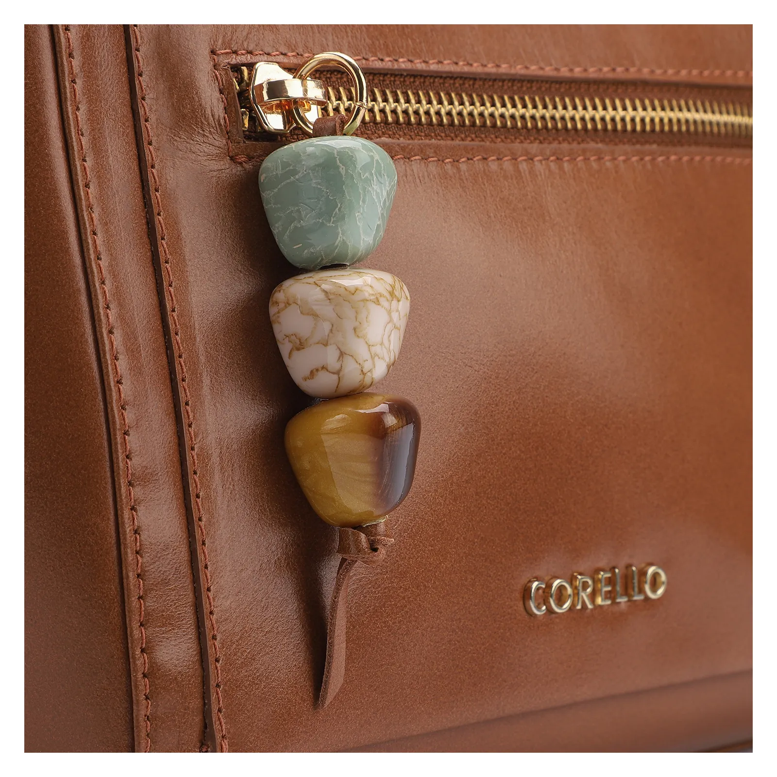 Bolsa Transversal Couro Marrom