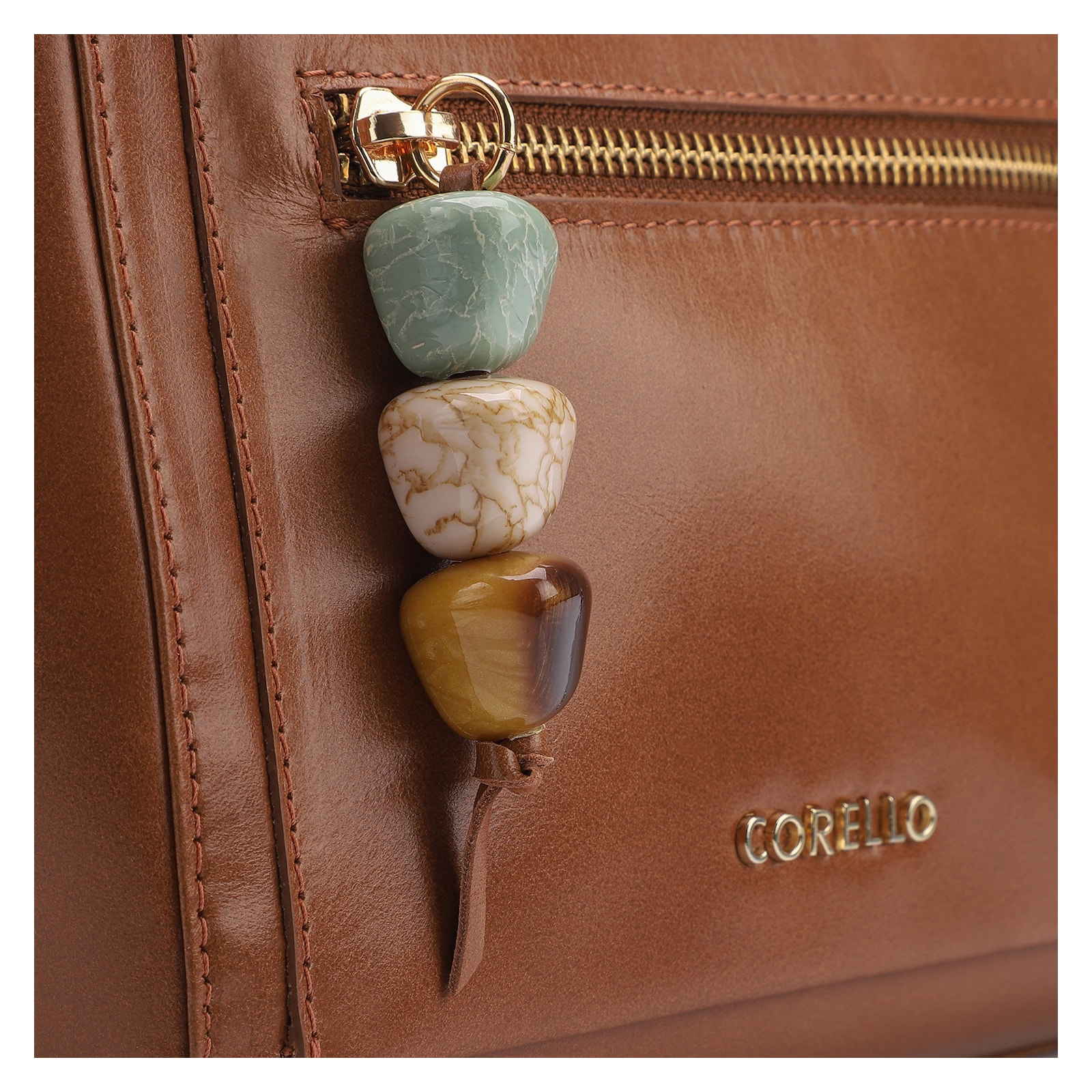 Bolsa Transversal Couro Marrom