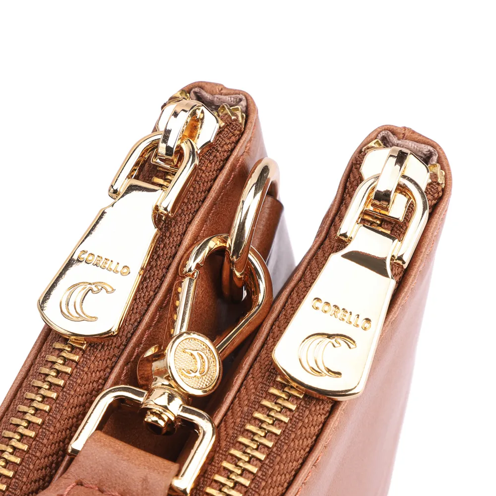 Bolsa Transversal Couro Marrom - imagem 5