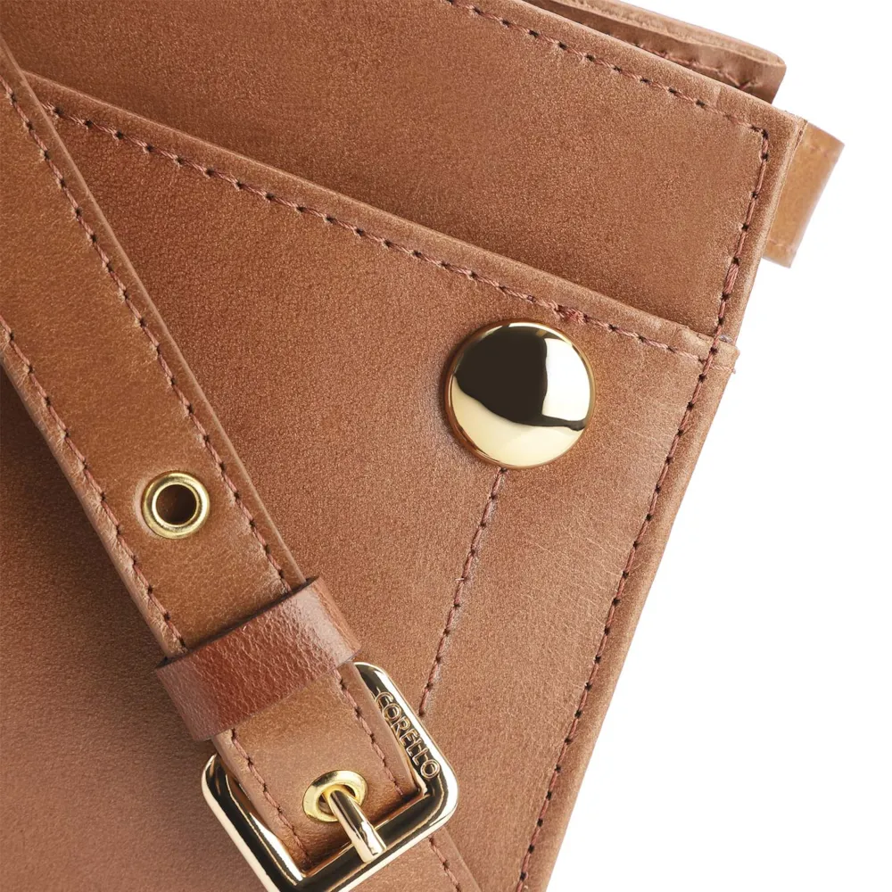 Bolsa Transversal Couro Marrom - imagem 5