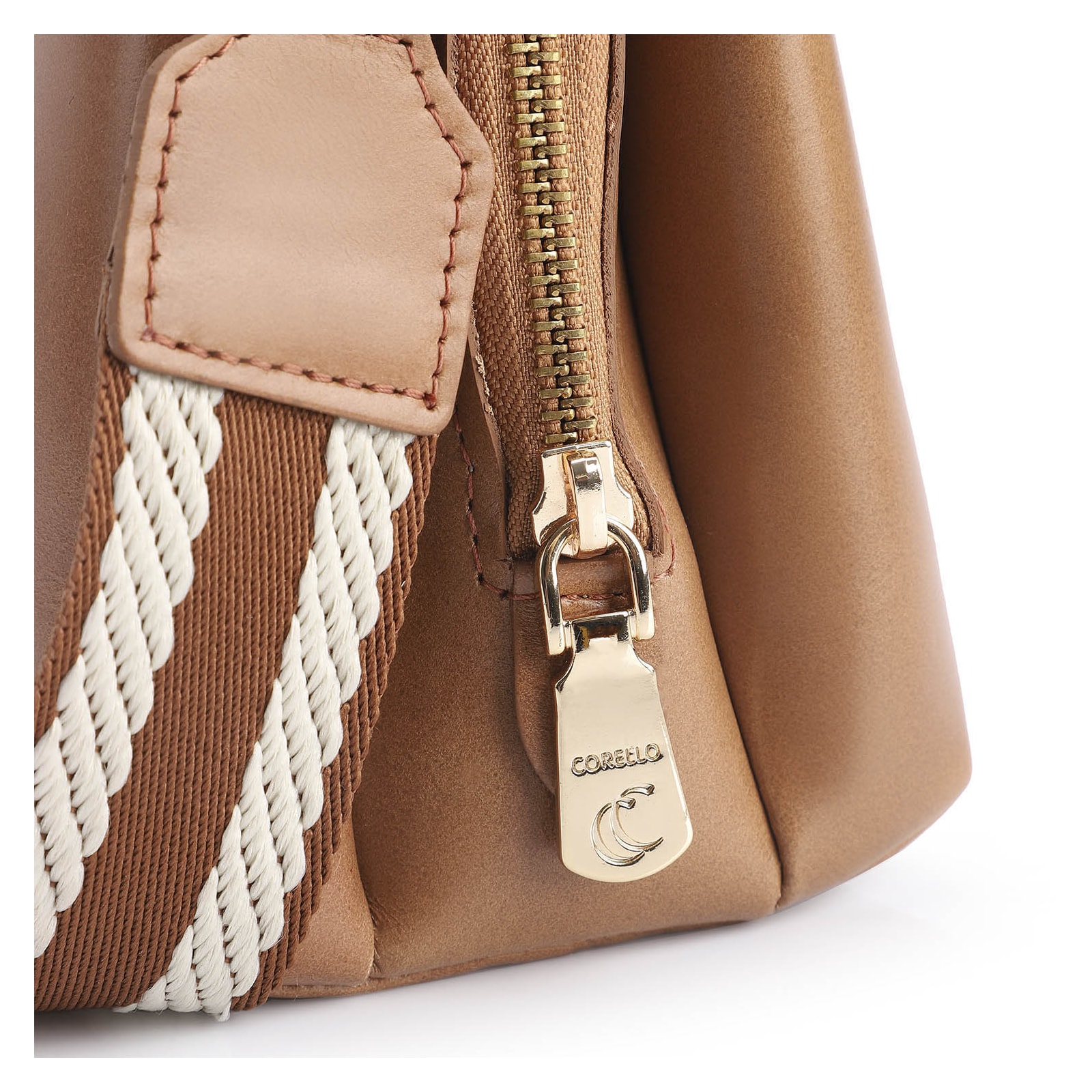 Bolsa Transversal Couro Marrom