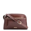 Bolsa Transversal Couro Marrom - imagem 1