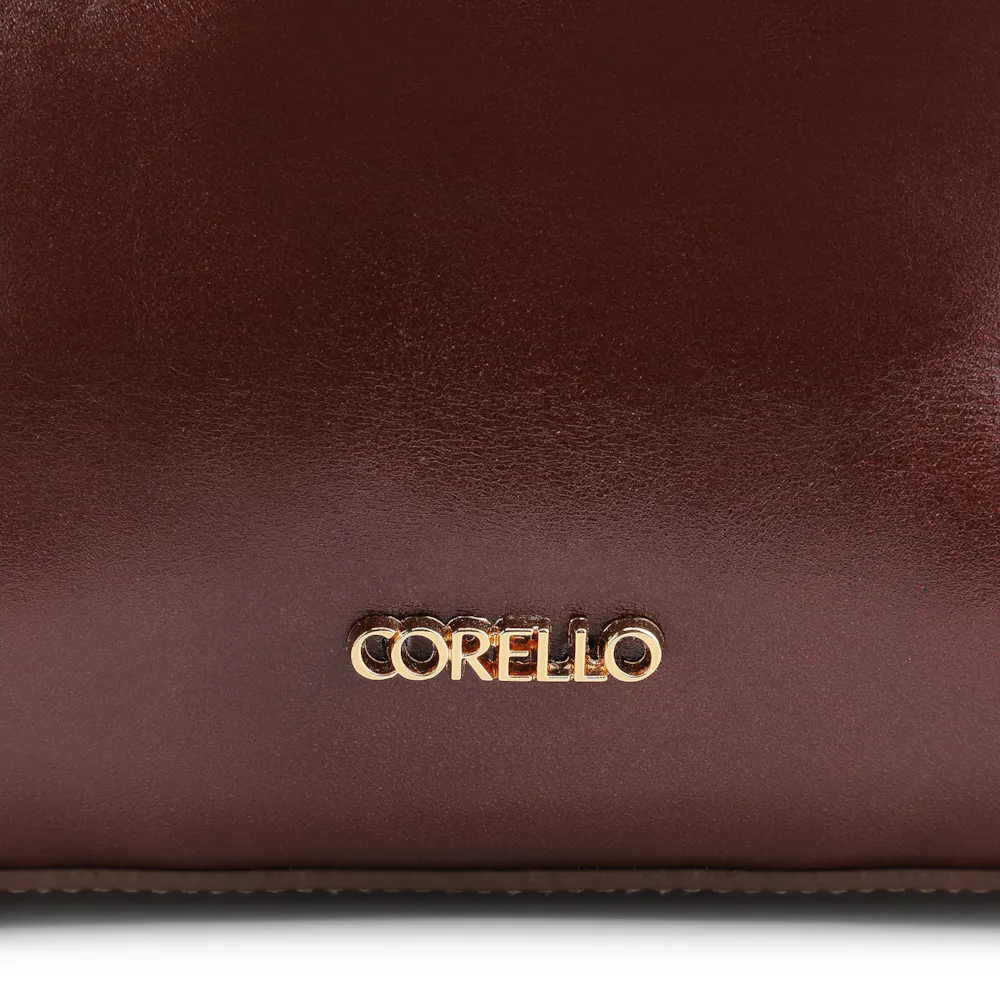 Bolsa Transversal Couro Marrom - imagem 6