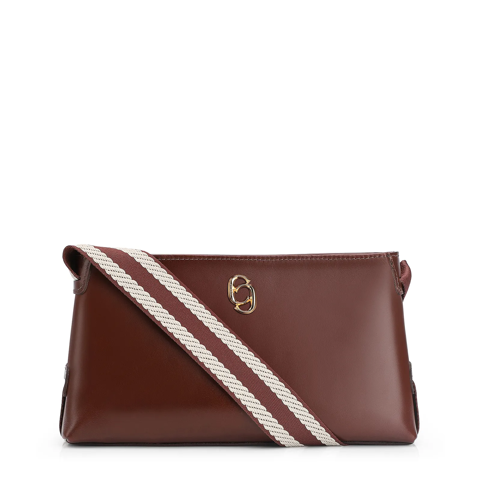 Bolsa Transversal Couro Marrom