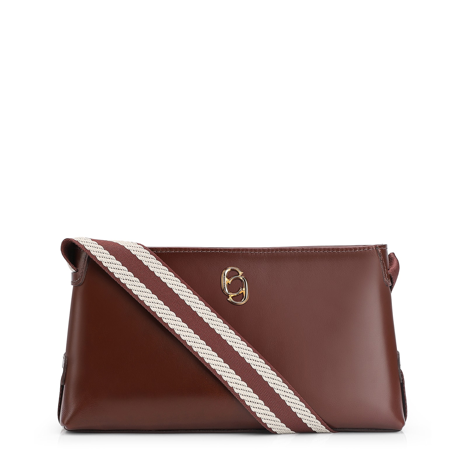 Bolsa Transversal Couro Marrom