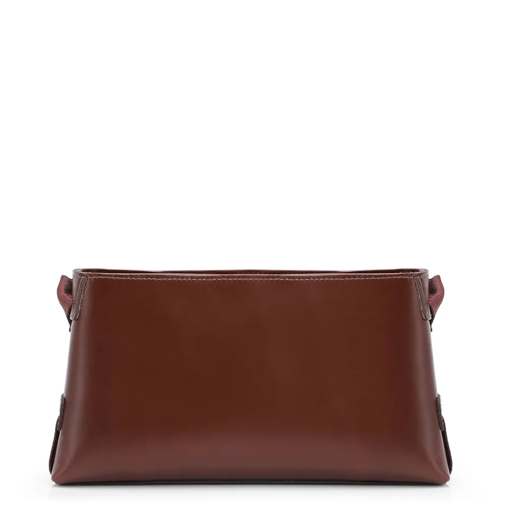 Bolsa Transversal Couro Marrom - imagem 3