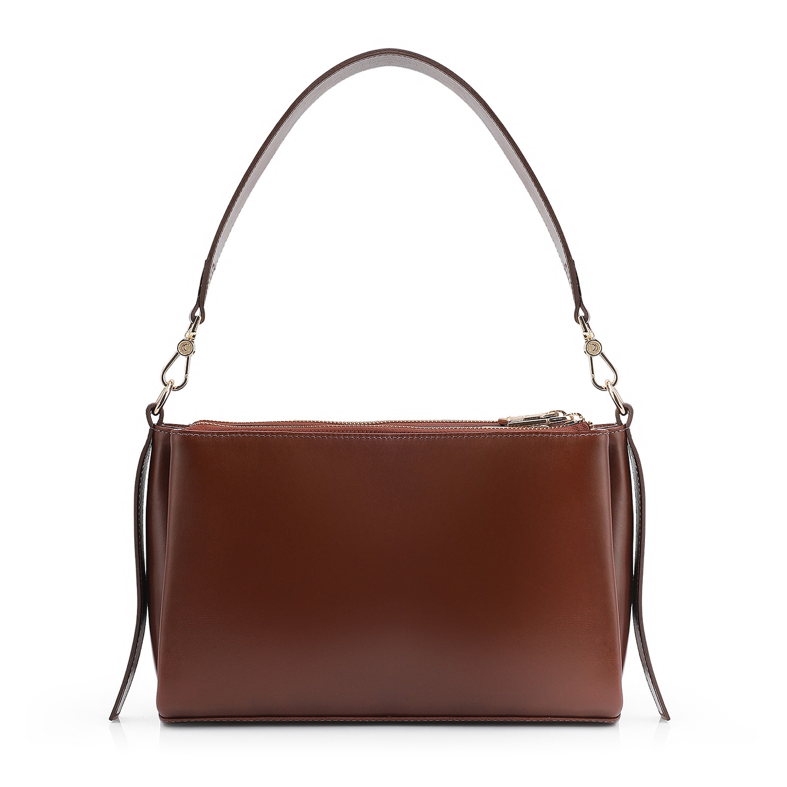 Bolsa Transversal Couro Marrom