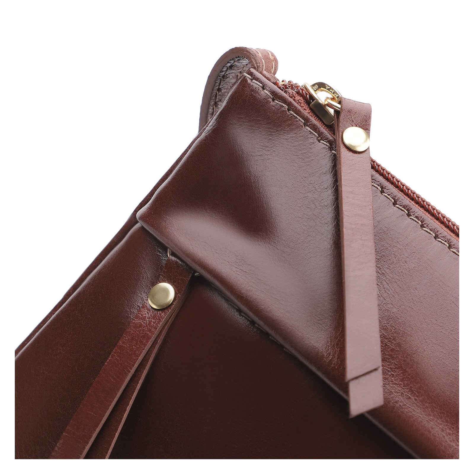 Bolsa Transversal Couro Marrom