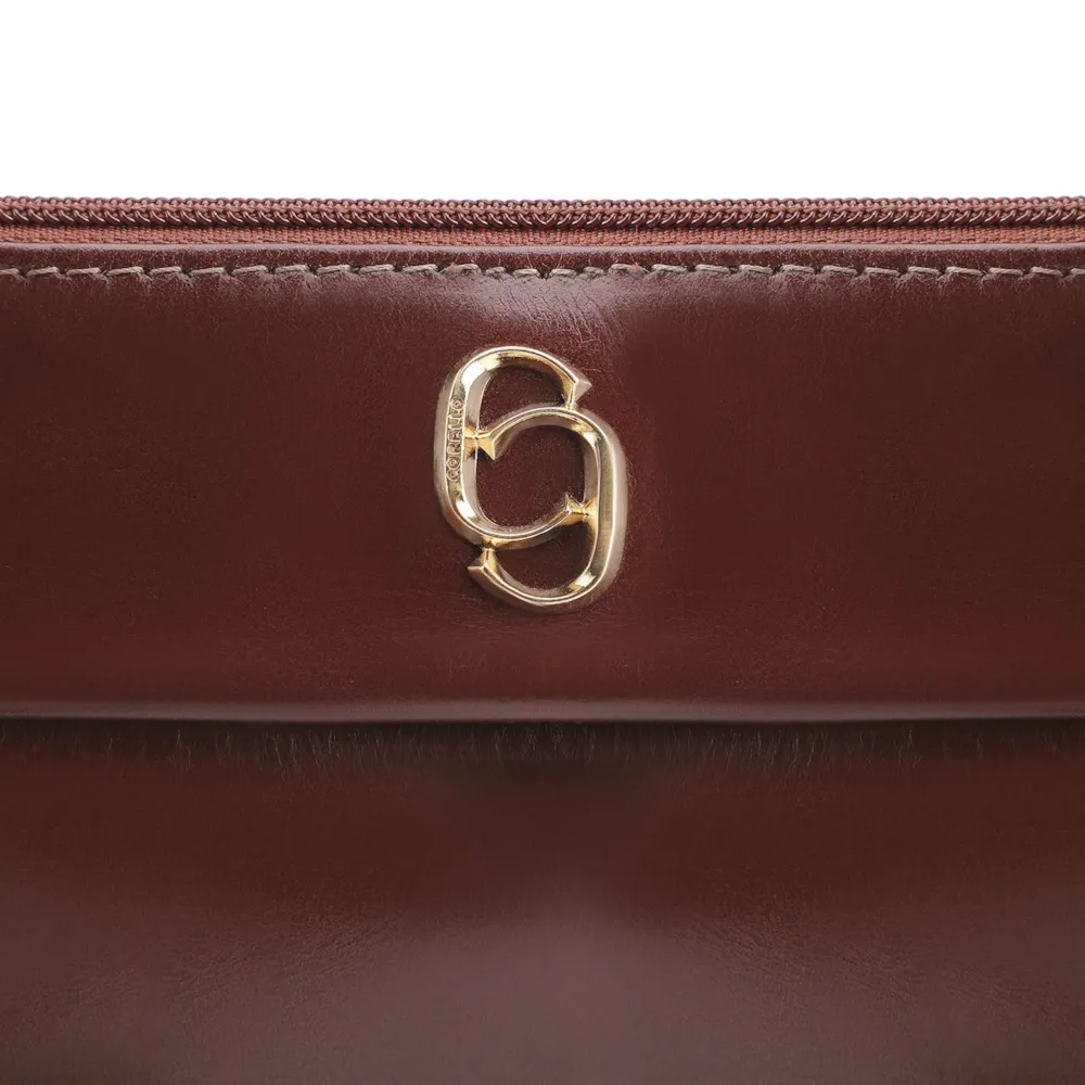 Bolsa Transversal Couro Marrom - imagem 6
